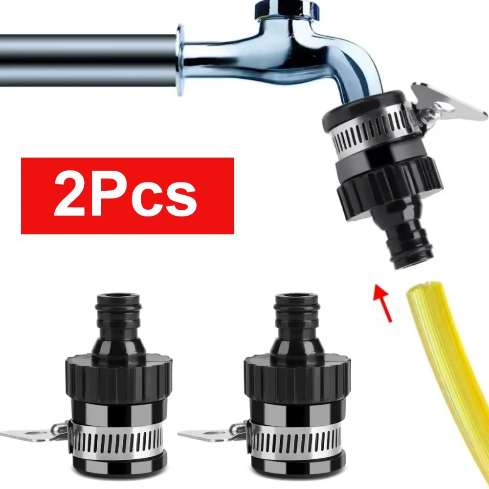 Smart Garden Tap - 2pcs 내구성 범용 수도꼭지 어댑터 플라스틱