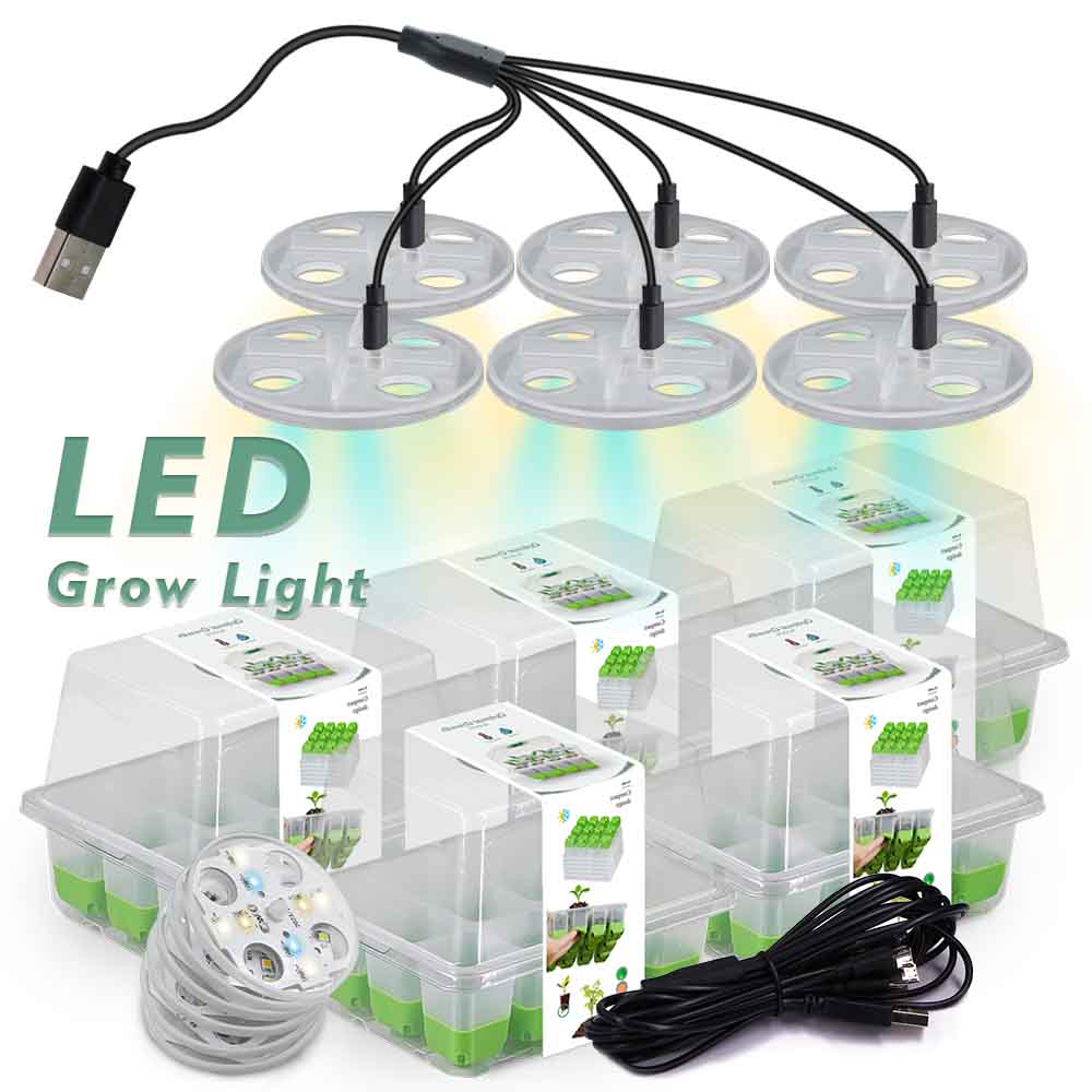 Smart Garden Storage - LED 성장 조명 모종 스타터 트레이