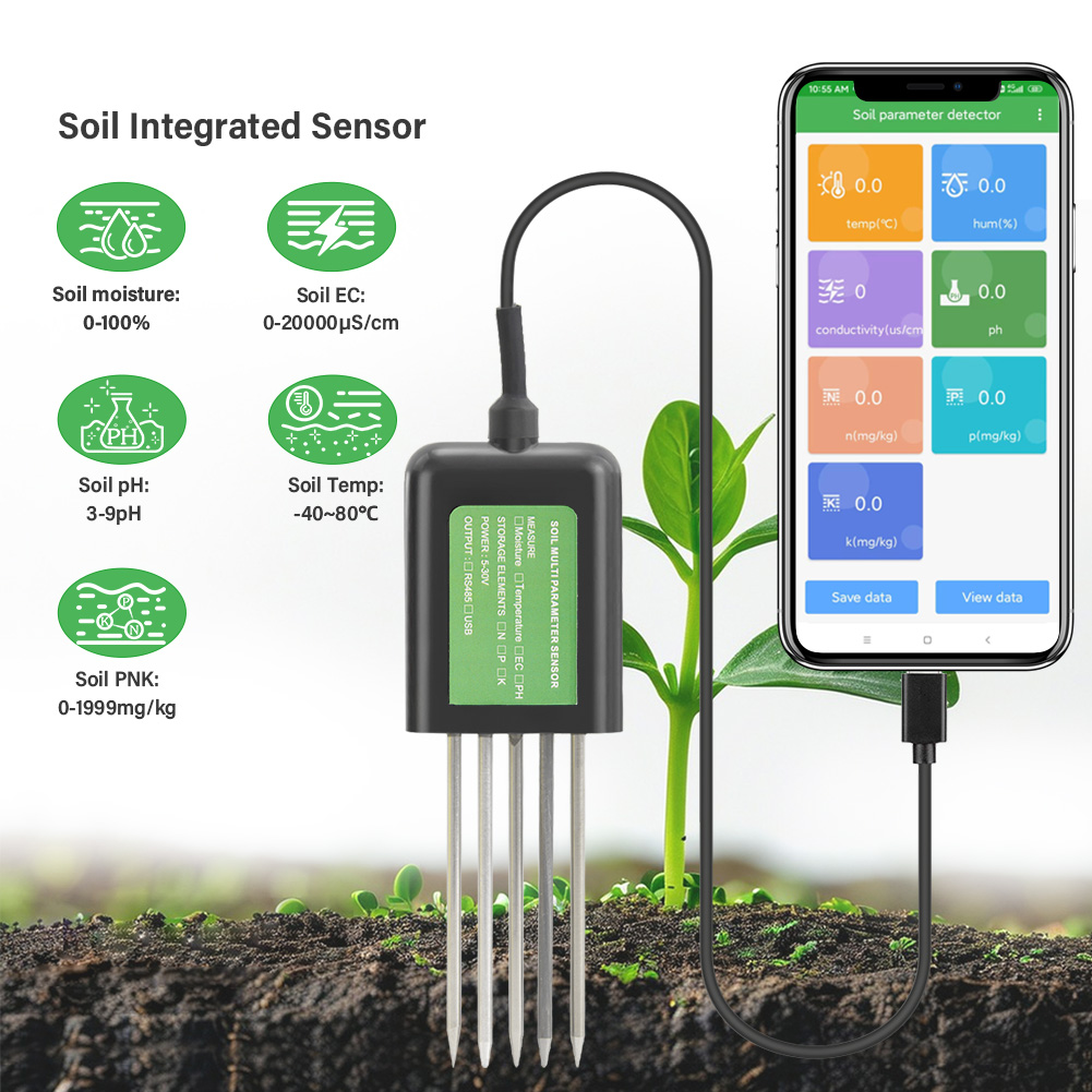 Smart Garden Nutrients - YIERYI 토양 pH 측정기 수분 측정기