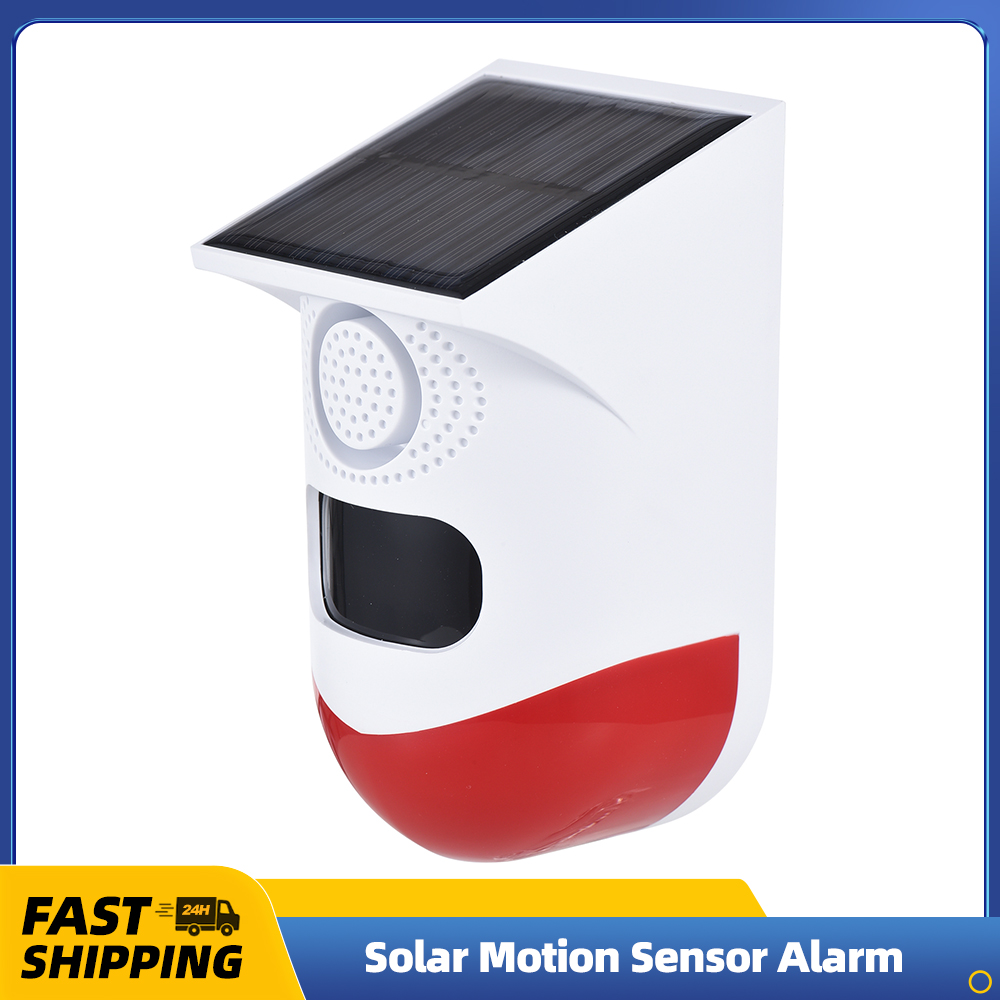 Smart Garden Light Camera - 태양 모션 센서 알람 야외 120dB