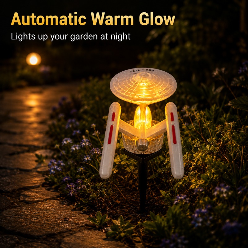 스타 트렉 USS 엔터프라이즈 솔라 가든 스테이크 라이 - Smart Garden Light Camera 리뷰 및 가격