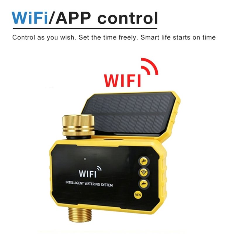 AA84 WIFI 태양광 관개 타이밍 컨트롤러 스마트  - Smart Garden Tap 리뷰 및 가격