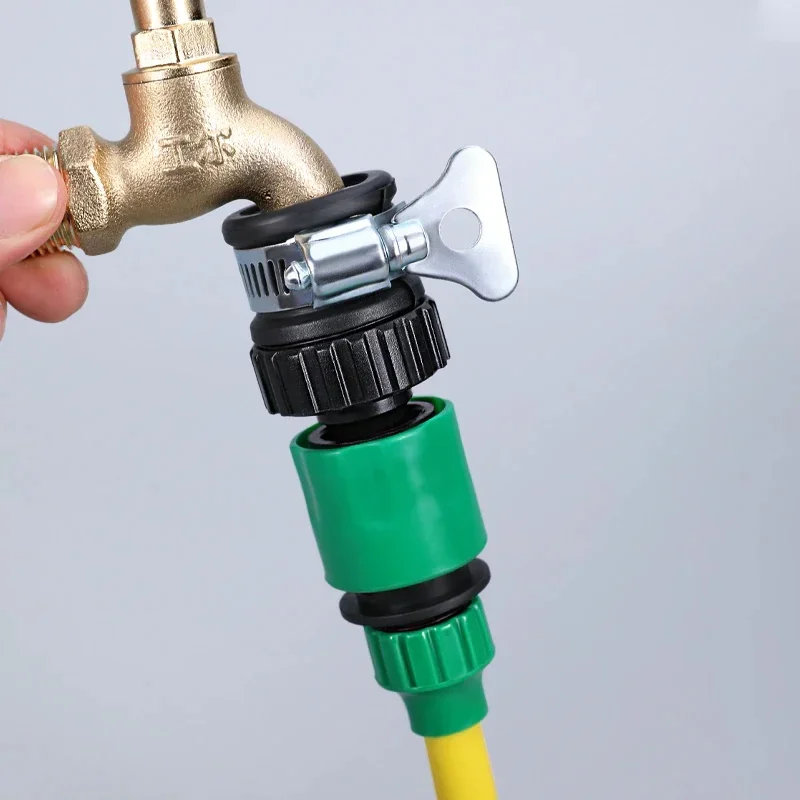 2pcs 내구성 있는 범용 수도꼭지 어댑터 플라스틱 호 - Smart Garden Hose 리뷰 및 가격