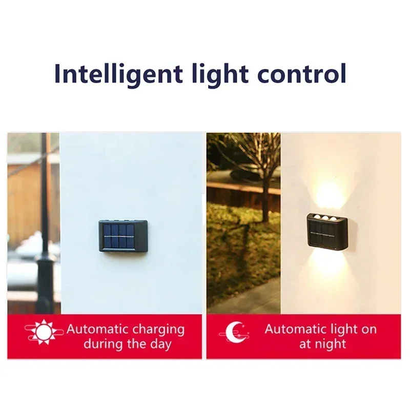 LED 태양광 조명 야외 방수 솔라 벽등 위아래 발광  - Smart Garden Light Camera 리뷰 및 가격