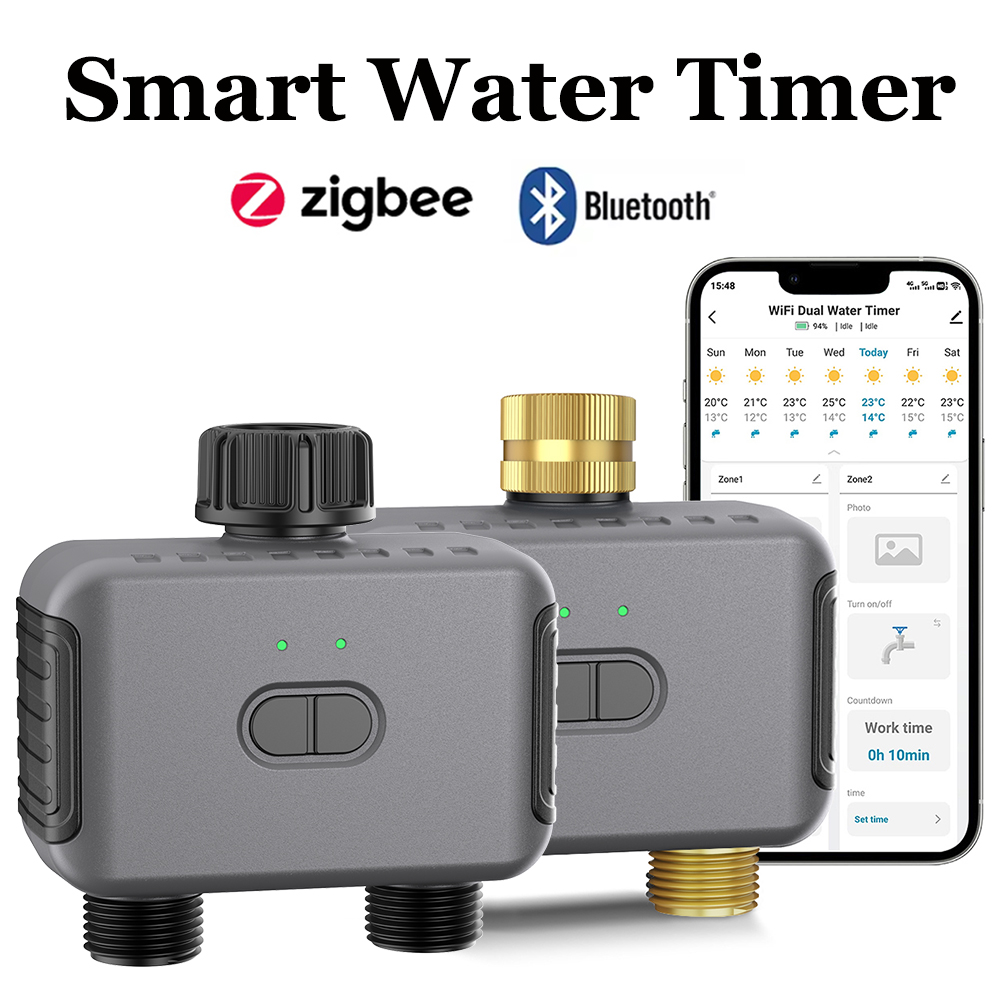 투야 스마트 워터 타이머 지그비/블루투스 자동 관개 컨 - Smart Garden Water Timer 리뷰 및 가격