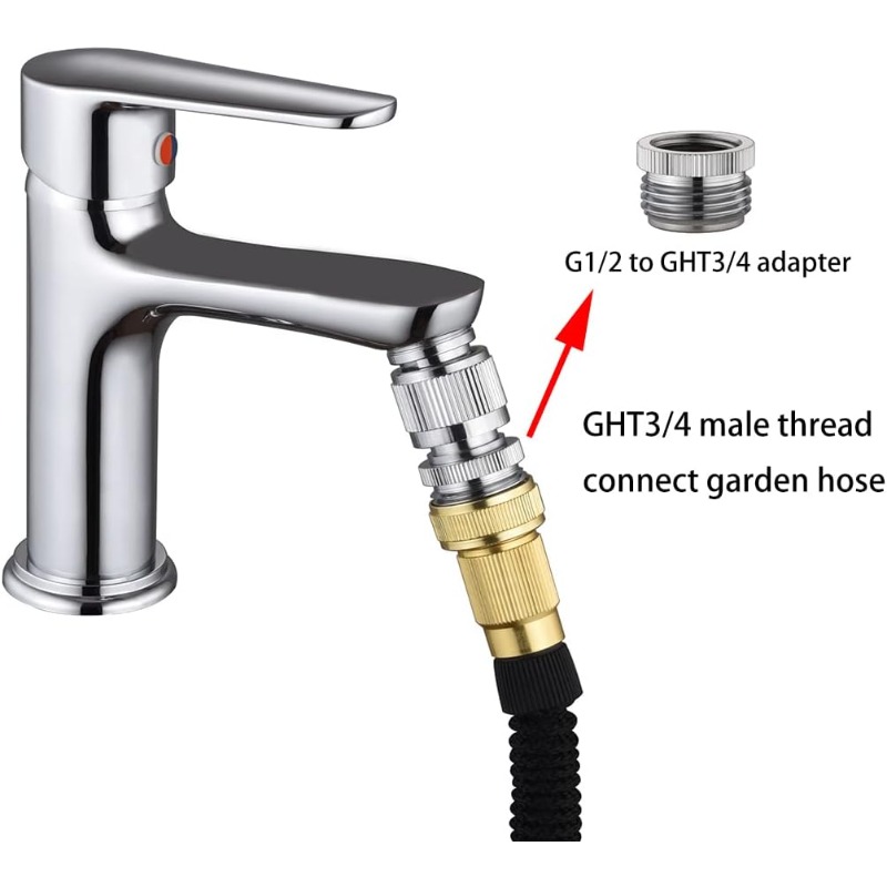 싱크 수도꼭지 퀵 커넥터, 싱크 연결용 수도꼭지 어댑터 - Smart Garden Tap 리뷰 및 가격