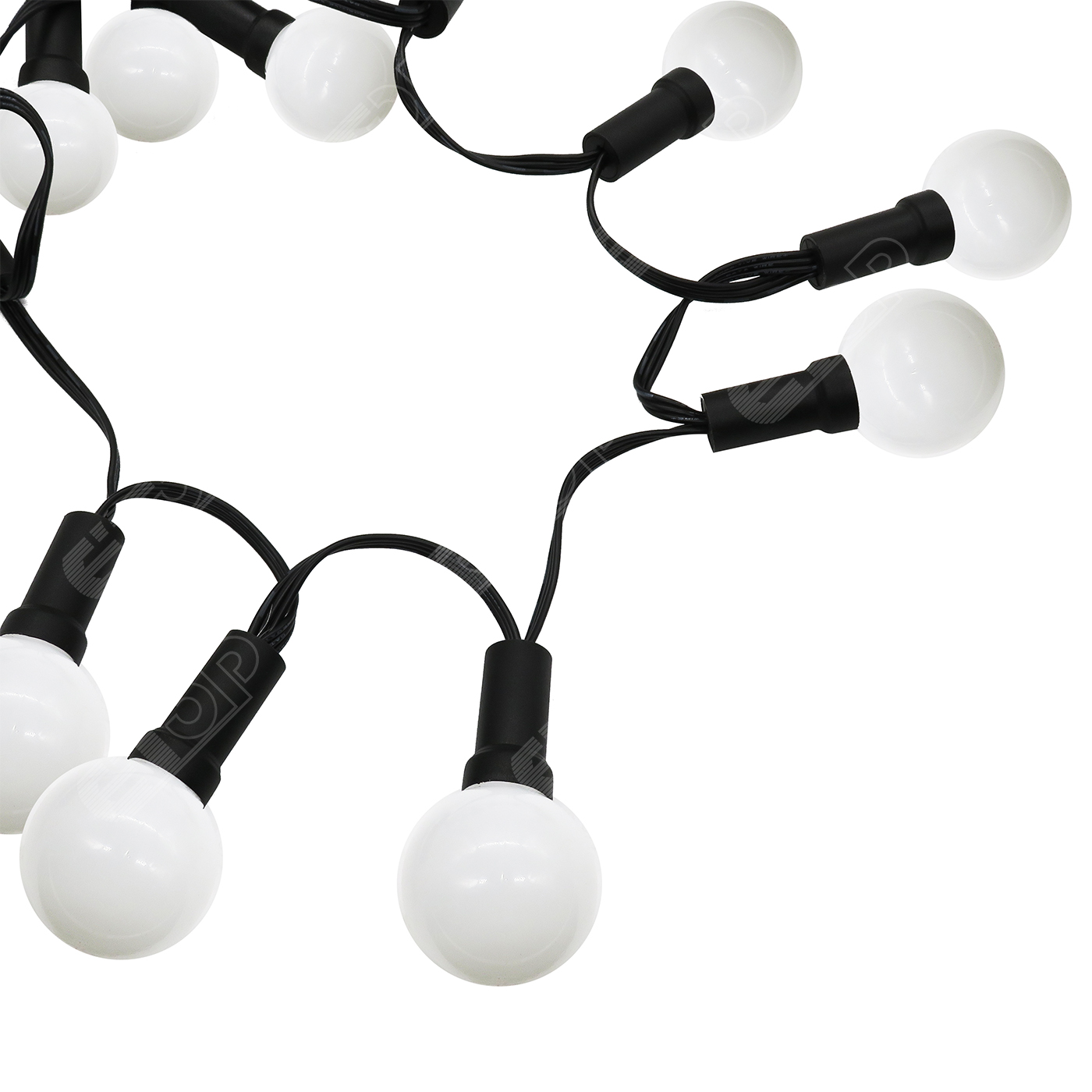 7.6m 스마트 RGB G40 글로브 야외 LED 스트 - Smart Garden Drawing 리뷰 및 가격