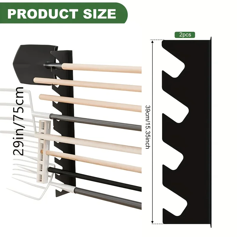 튼튼한 금속 정원 도구 홀더 (삽과 갈퀴 보관 가능), - Smart Garden Storage 리뷰 및 가격