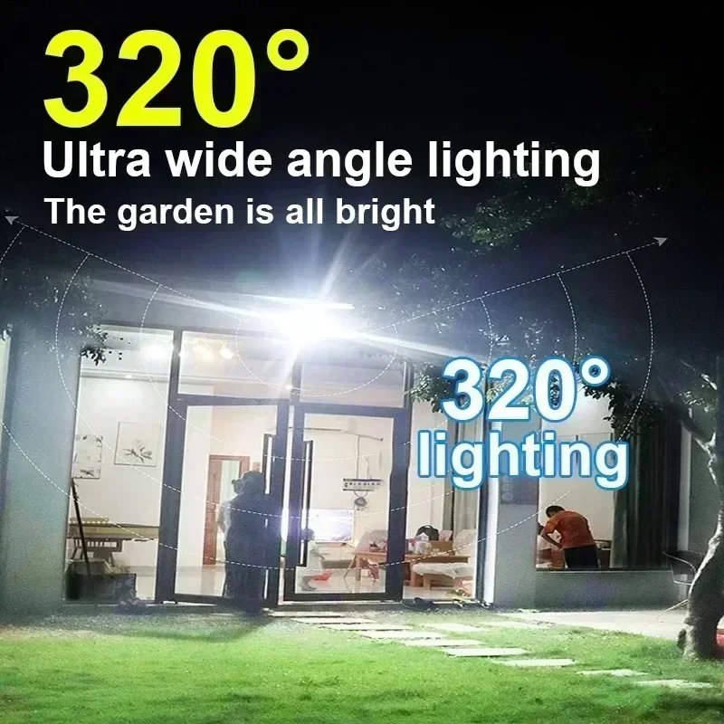 12000LM 강력한 태양광 벽등 리모컨 포함 실외 I - Smart Garden Light Camera 리뷰 및 가격