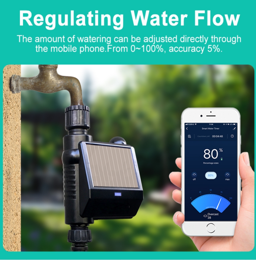 스마트 라이프 앱 제어 정원 듀얼 펌프 자동 급수 태양 - Smart Garden Water Timer 리뷰 및 가격