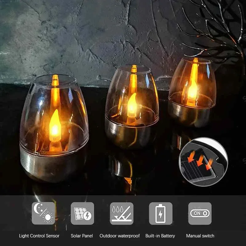 LED 스테인레스 스틸 태양 촛불 조명 야외 파티오 정 - Smart Garden Light Camera 리뷰 및 가격