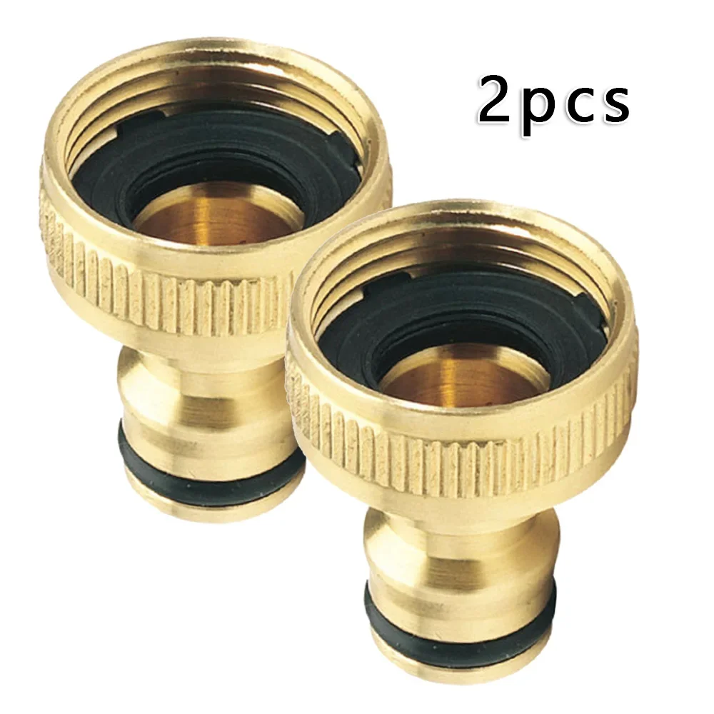 2개입 정원 수도꼭지 어댑터 3/4''에서 1/2''로 - Smart Garden Tap 리뷰 및 가격