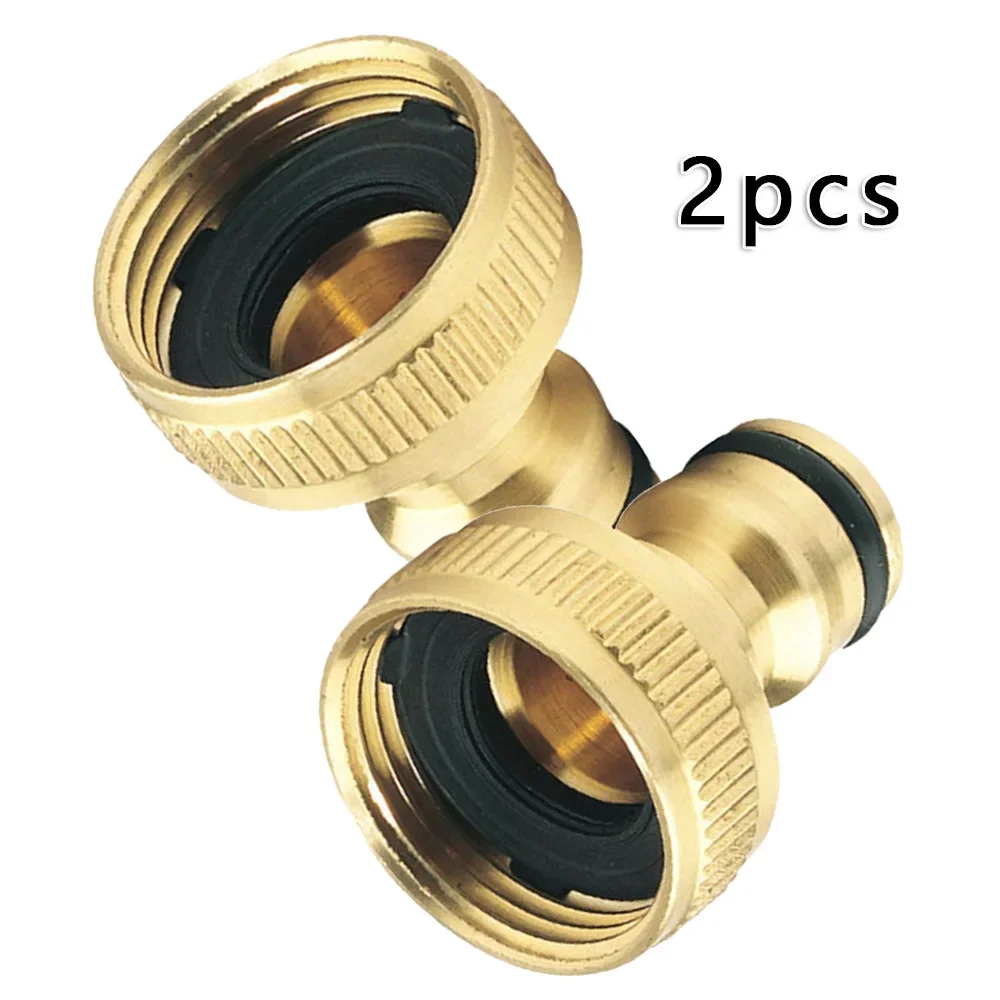 2개입 정원 수도꼭지 어댑터 3/4''에서 1/2''로 - Smart Garden Tap 리뷰 및 가격