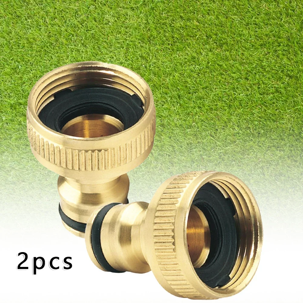 2개입 정원 수도꼭지 어댑터 3/4''~1/2'' 퀵  - Smart Garden Hose 리뷰 및 가격