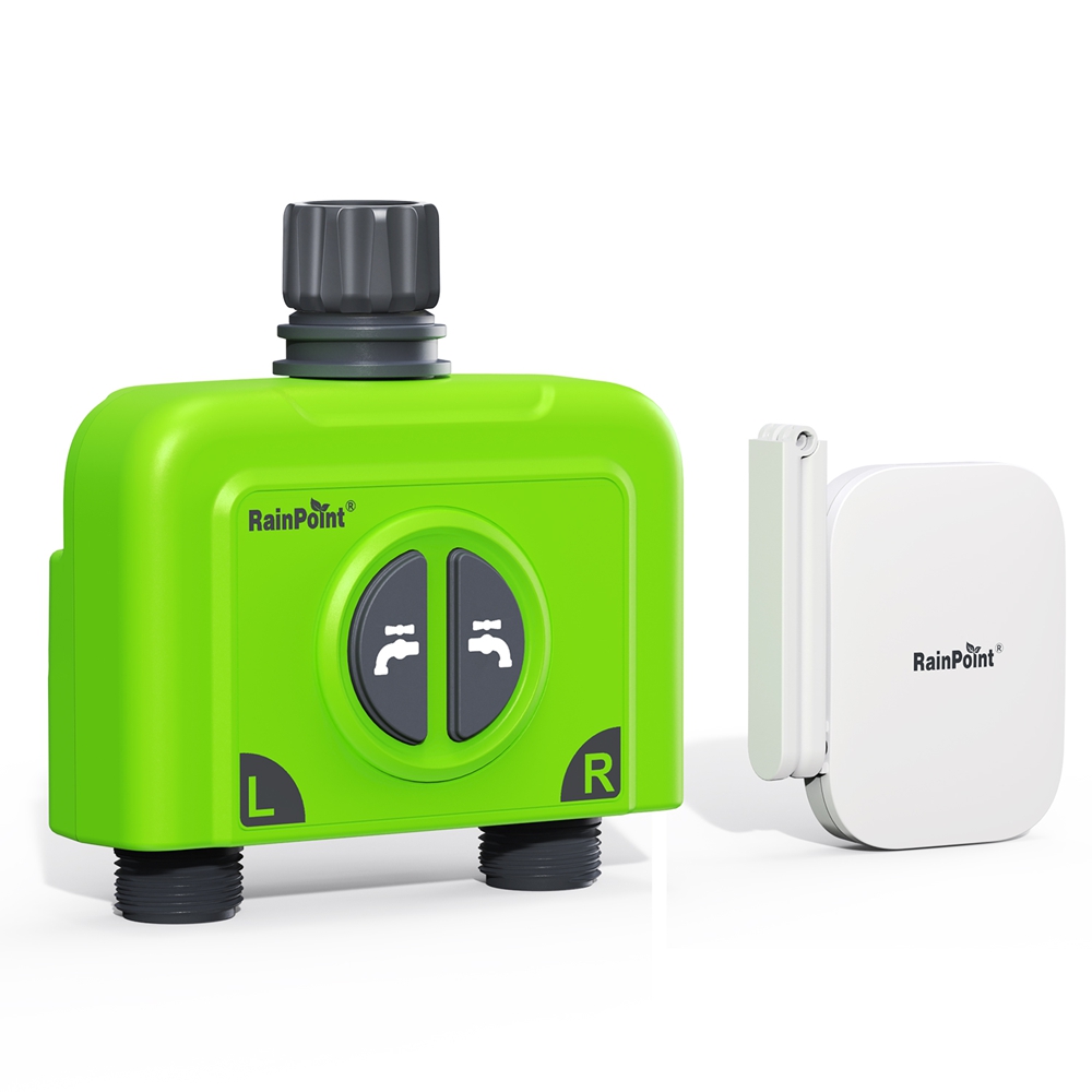 레인포인트 2존 물 타이머 WiFi 스프링클러 컨트롤러 - Smart Garden Hose 리뷰 및 가격
