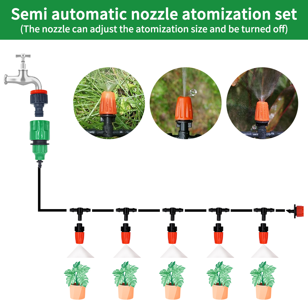 안개 노즐 관개 키트 5M-20M 정원 자동 스프레이  - Smart Garden Hose 리뷰 및 가격