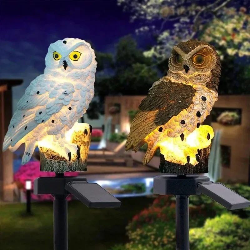 태양광 올빼미 조각상 정원등 LED 방수 야외 장식 ( - Smart Garden Light Camera 리뷰 및 가격