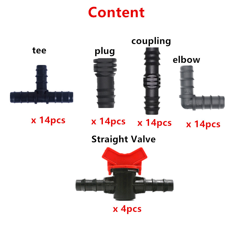 60개/세트 1/2인치 드립 관개용 부속품 키트, 1/ - Smart Garden Hose 리뷰 및 가격