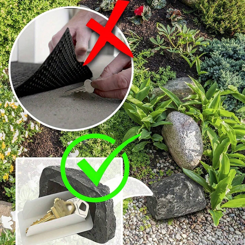 2026년형 새로운 다크 컬러 야외 정원 숨김 키 박스 - Smart Garden Storage 리뷰 및 가격